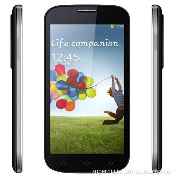 5-inch Smartphone, Android 4.2 OS/MTK6582m 1.3GHz Quad Core, Supports 3G/Bluetooth/Wi-Fi/GPS/AGPS